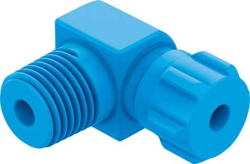 Festo 6270 elbow quick connector GCK-1/4-PK-6-KU Polymeric design. Nominal size: 4,9 mm, Assembly position: Any, Pneumatic connection, port 1: Male thread R1/4, Pneumatic connection, port 2: for barbed connector internal diameter 6 mm with nut, Materials note: (* Festo 6270 elbow quick connector GCK-1/4-PK-6-KU Polymeric design. Nominal size: 4,9 mm, Assembly position: Any, Pneumatic connection, port 1: Male thread R1/4, Pneumatic connection, port 2: for barbed connector internal diameter 6 mm with nut, Materials note: (*