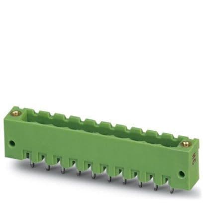 Phoenix Contact 1924431 PCB headers, nominal cross section: 2.5 mm², color: green, nominal current: 16 A (see derating curve), rated voltage (III/2): 320 V, contact surface: Tin, type of contact: Male connector, number of potentials: 4, number of rows: 1, number of positions: 4 Phoenix Contact 1924431 PCB headers, nominal cross section: 2.5 mm², color: green, nominal current: 16 A (see derating curve), rated voltage (III/2): 320 V, contact surface: Tin, type of contact: Male connector, number of potentials: 4, number of rows: 1, number of positions: 4