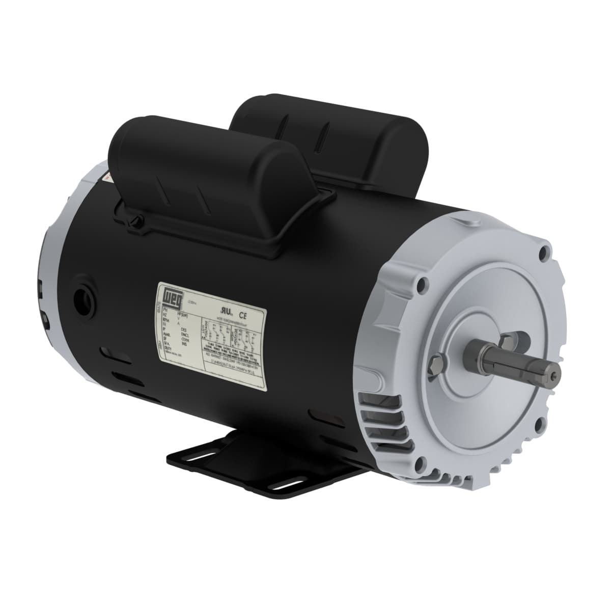 WEG .7518OT1B56C-S Rolled Steel 0.75 HP 4P 56C 1Ph 115/208-230 V 60 Hz IC01 - ODP - Foot-mounted WEG .7518OT1B56C-S Rolled Steel 0.75 HP 4P 56C 1Ph 115/208-230 V 60 Hz IC01 - ODP - Foot-mounted