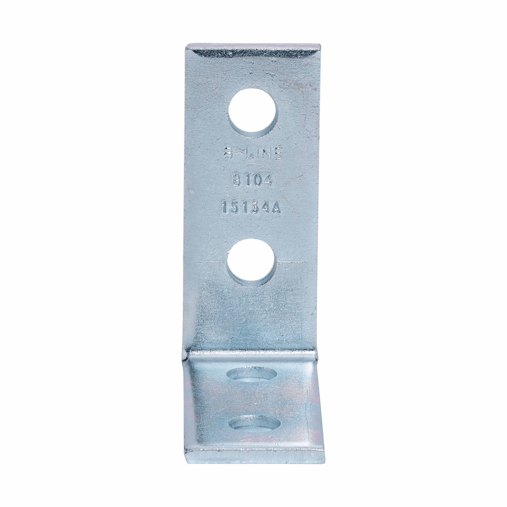 B-Line B104YZN B104YZN B-Line - Eaton B-Line series strut fittings and accessories, 4.12" Height, 4.12" Length, 1.62" Width, .78lbs, Steel, Pre-assembled fitting, Four hole corner angle, 90 deg, pre-assembled, Yellow zinc chromate B-Line B104YZN B104YZN B-Line - Eaton B-Line series strut fittings and accessories, 4.12" Height, 4.12" Length, 1.62" Width, .78lbs, Steel, Pre-assembled fitting, Four hole corner angle, 90 deg, pre-assembled, Yellow zinc chromate