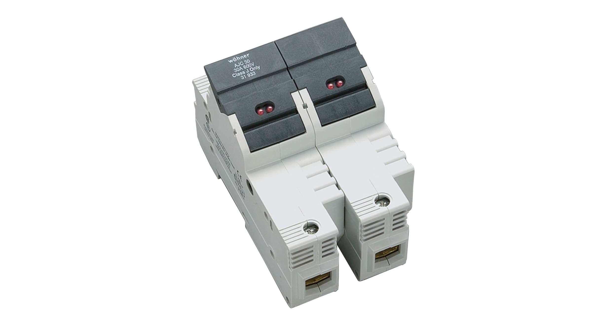 Sprecher + Schuh 31933 Sprecher + Schuh 31933 - Ambus Fuse Block, Class J, 2-Pole, 30A, 600V AC/DC, LED Indicator, cULus/ CSA Sprecher + Schuh 31933 Sprecher + Schuh 31933 - Ambus Fuse Block, Class J, 2-Pole, 30A, 600V AC/DC, LED Indicator, cULus/ CSA