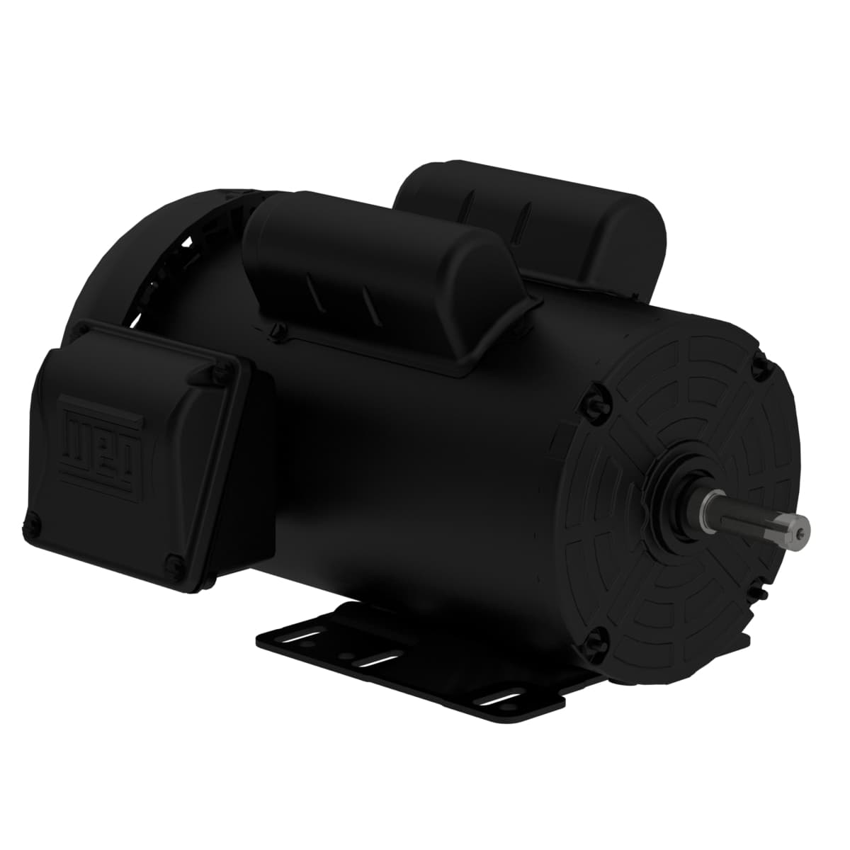 WEG 00336ES1B145T-S Rolled Steel 3 HP 2P 143/5T 1Ph 115/208-230 V 60 Hz IC411 - TEFC - Foot-mounted WEG 00336ES1B145T-S Rolled Steel 3 HP 2P 143/5T 1Ph 115/208-230 V 60 Hz IC411 - TEFC - Foot-mounted