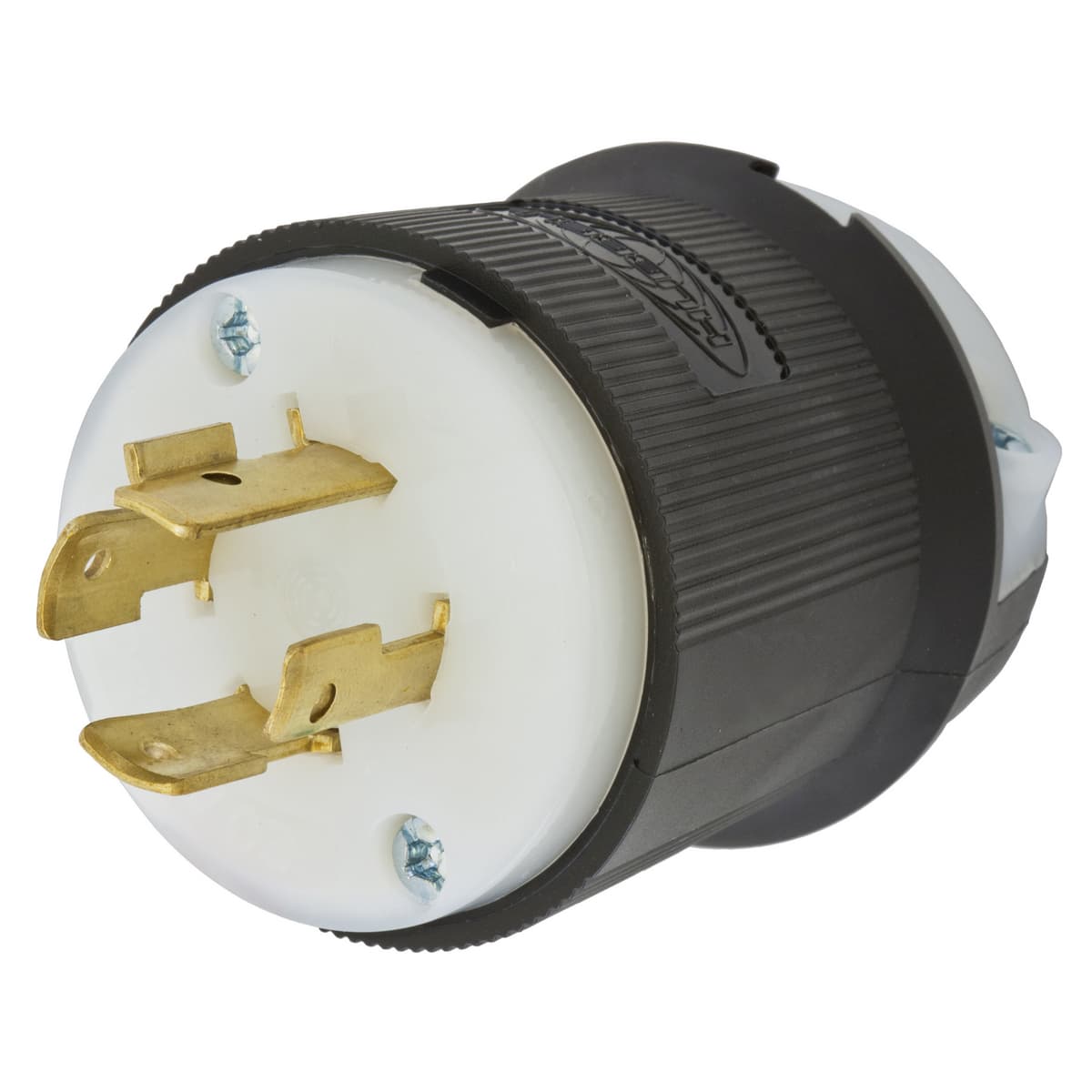 Hubbell HBL2431 Locking Devices, Twist-Lock®, Industrial, Male Insulgrip® Plug, 20A 3-Phase 480V AC, 3-Pole 4-Wire Grounding, NEMA L16-20P, Screw Terminal, Black and White Nylon. ; Superior cord grip design protects terminations from excess strain. ; Clear, funnel shape Hubbell HBL2431 Locking Devices, Twist-Lock®, Industrial, Male Insulgrip® Plug, 20A 3-Phase 480V AC, 3-Pole 4-Wire Grounding, NEMA L16-20P, Screw Terminal, Black and White Nylon. ; Superior cord grip design protects terminations from excess strain. ; Clear, funnel shape