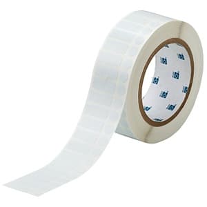 Brady Corp THT-163-492-3 Printable Label; White Color; Matte Finish; 3/8" Nominal Height; 0.66" Nominal Length; Freezerbondz II Polyester Material; 1" Nominal Width; For Laboratory Identification Application Brady Corp THT-163-492-3 Printable Label; White Color; Matte Finish; 3/8" Nominal Height; 0.66" Nominal Length; Freezerbondz II Polyester Material; 1" Nominal Width; For Laboratory Identification Application