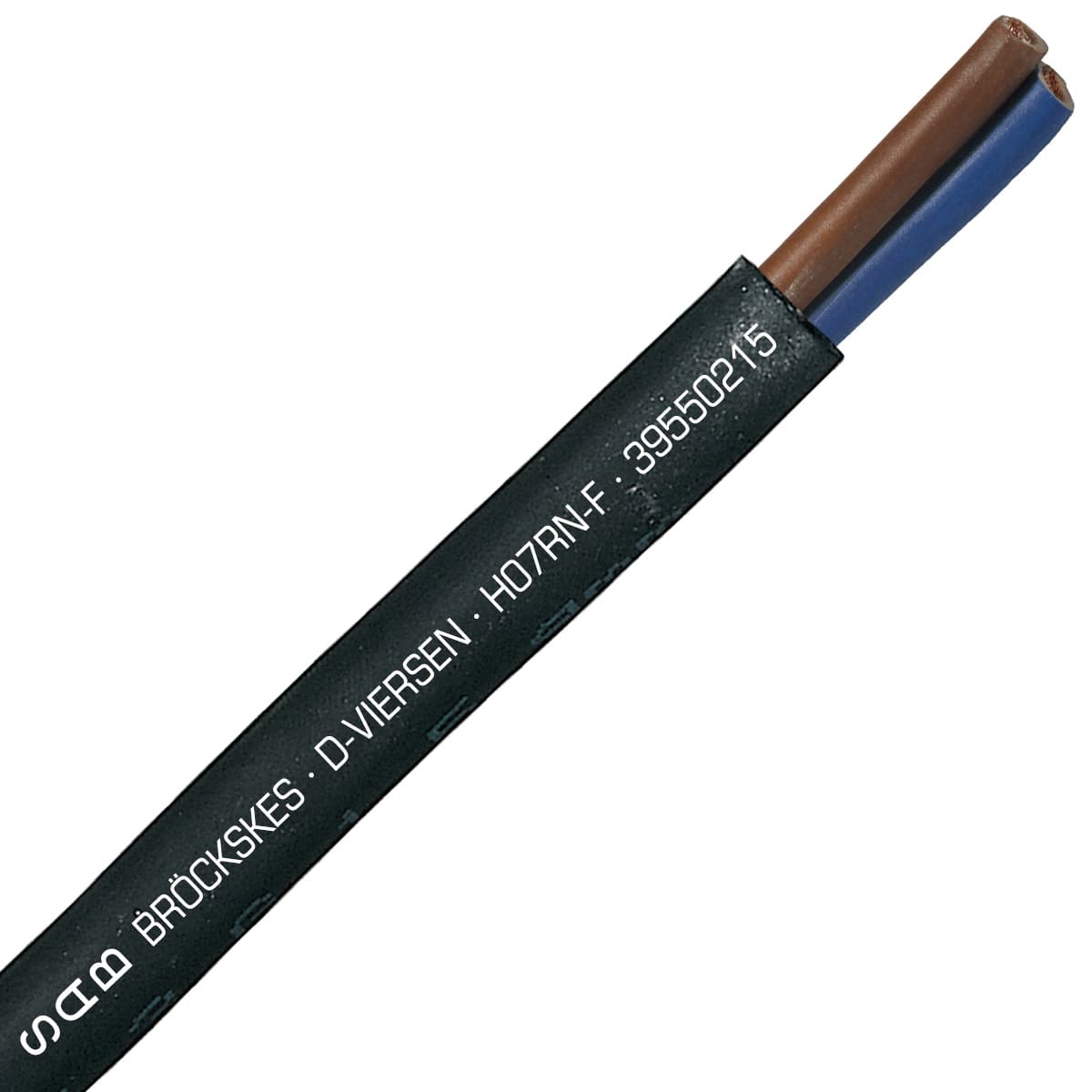 SAB 39550215 H07RN-F - 16 AWG/2c, heavy duty neoprene harmonized cordage, CE SAB 39550215 H07RN-F - 16 AWG/2c, heavy duty neoprene harmonized cordage, CE