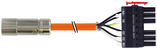 Murr Elektronik 7000-PS411-8611500 7000-PS411-8611500 Murrelektronik - M23 SERVO CABLE, Specification: 6FX5002-5DS06-1BF0 Murr Elektronik 7000-PS411-8611500 7000-PS411-8611500 Murrelektronik - M23 SERVO CABLE, Specification: 6FX5002-5DS06-1BF0