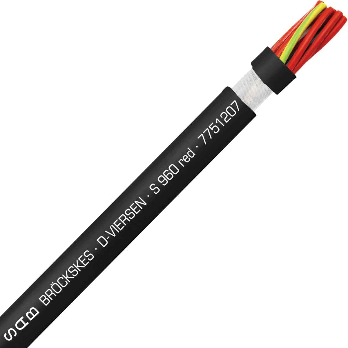 SAB 7751207 S 960 - 12 AWG/7c, oil resistant continuous flex PVC control cable for small bending radius, UL, CSA, CE, RoHS SAB 7751207 S 960 - 12 AWG/7c, oil resistant continuous flex PVC control cable for small bending radius, UL, CSA, CE, RoHS