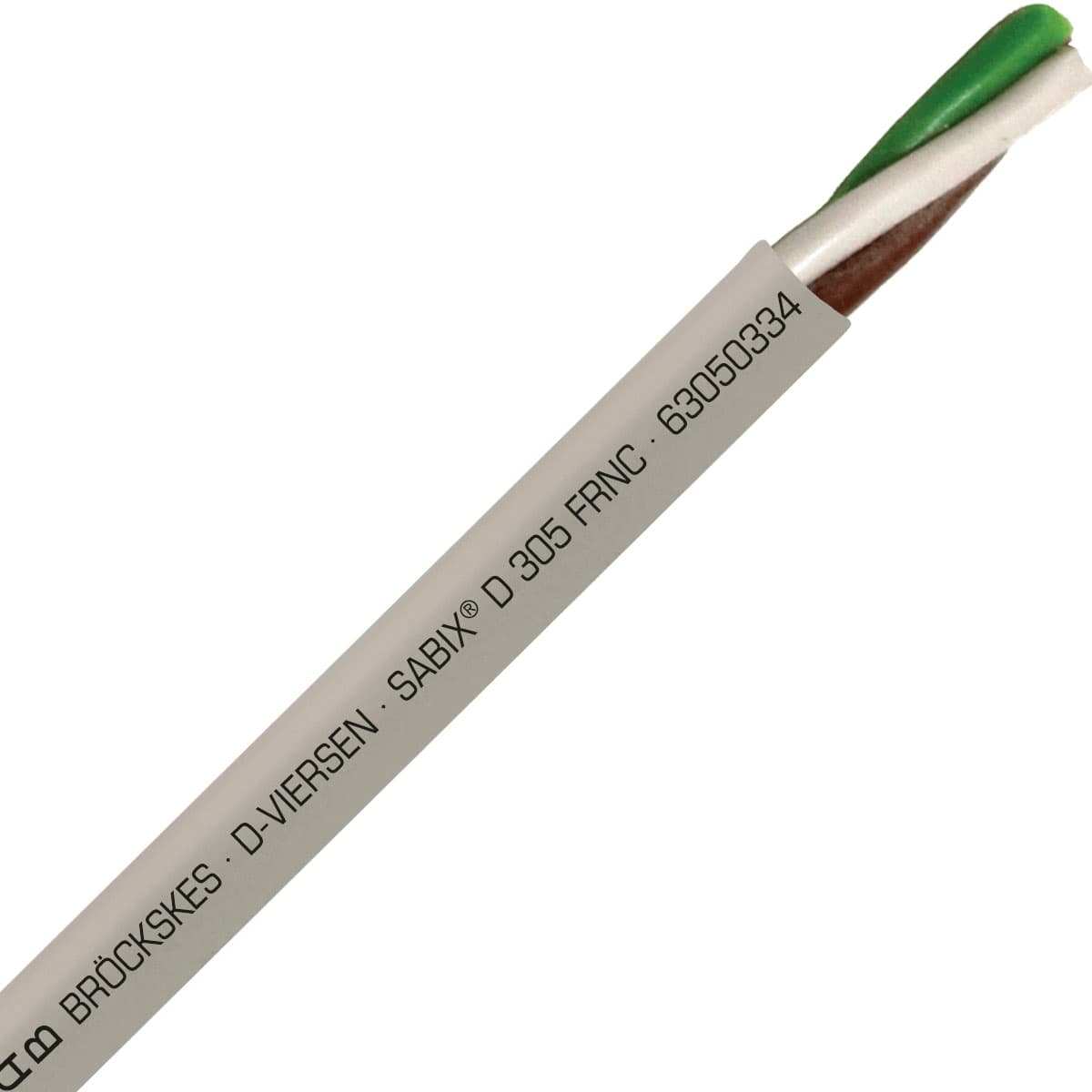 SAB 63050334 SABIX D 305 FRNC - 22 AWG/3c, halogen-free flame retardant flexible SABIX data cable, CE, RoHS SAB 63050334 SABIX D 305 FRNC - 22 AWG/3c, halogen-free flame retardant flexible SABIX data cable, CE, RoHS