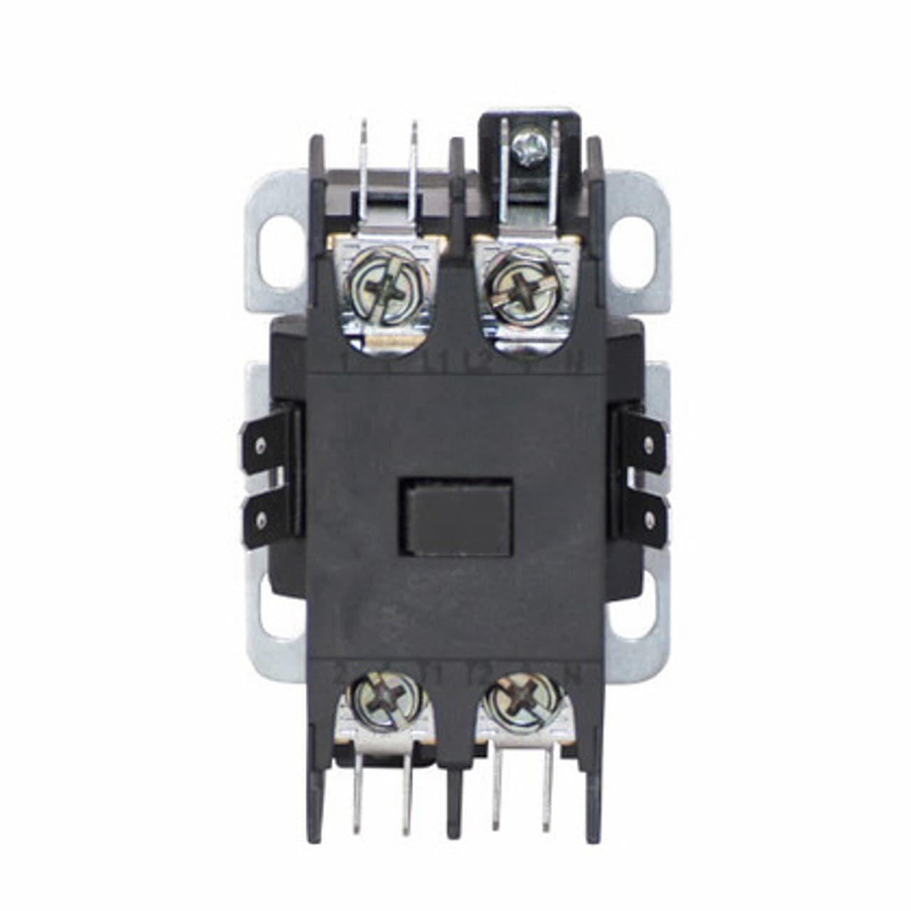 Eaton C25CNF130A C25CNF130A Eaton - Eaton definite purpose contactor, Quick, 40A, 24 Vac, 50/60 Hz, Open with metal mounting plate, Compact, single-pole w/shunt, 40A, Contactor, Single-pole, 50A, Binding head screw and quick connect terminals (side-by-side), Non-reversing Eaton C25CNF130A C25CNF130A Eaton - Eaton definite purpose contactor, Quick, 40A, 24 Vac, 50/60 Hz, Open with metal mounting plate, Compact, single-pole w/shunt, 40A, Contactor, Single-pole, 50A, Binding head screw and quick connect terminals (side-by-side), Non-reversing