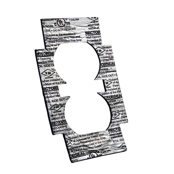 NSI Industries 66272 Metacaulk® Cover Guard⢠is a single component fire rated gasket for use with electrical boxes when addressing the "24-inch rule". Metacaulk® Cover Guard⢠is applied by hand, does not take up volume in the electrical box and is a labor-saving replaceme NSI Industries 66272 Metacaulk® Cover Guard⢠is a single component fire rated gasket for use with electrical boxes when addressing the "24-inch rule". Metacaulk® Cover Guard⢠is applied by hand, does not take up volume in the electrical box and is a labor-saving replaceme