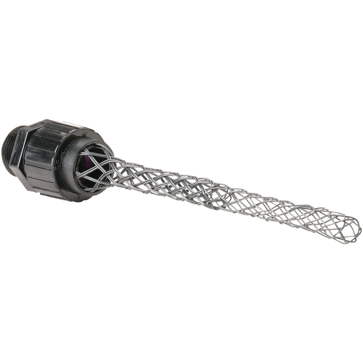 Hubbell ZS309CR-EX-MG 1" Nylon Cord Connector, Straight w/ Mesh Grip, Cord Range .500-.625, Brown ; Nylon retention ring for increased holding power ; Neoprene bushing seals against moisture ; Nylon connectors obtain approximately the same retention values as metal cord conn Hubbell ZS309CR-EX-MG 1" Nylon Cord Connector, Straight w/ Mesh Grip, Cord Range .500-.625, Brown ; Nylon retention ring for increased holding power ; Neoprene bushing seals against moisture ; Nylon connectors obtain approximately the same retention values as metal cord conn