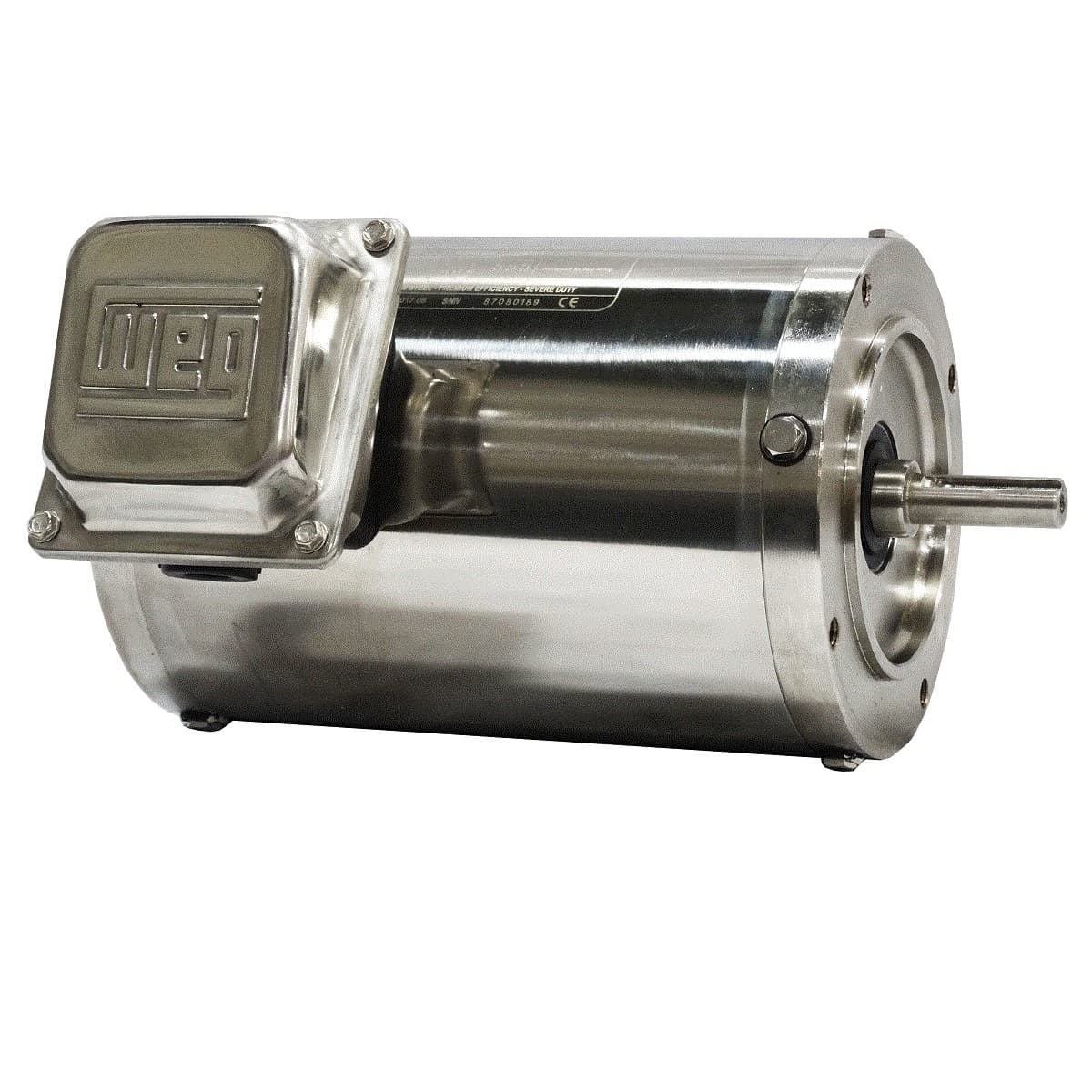 WEG .7518EP3ESS56CFL Shark High Efficiency 0.75 HP 4 56C 230/460 V 60 Hz-TENV-Footless WEG .7518EP3ESS56CFL Shark High Efficiency 0.75 HP 4 56C 230/460 V 60 Hz-TENV-Footless
