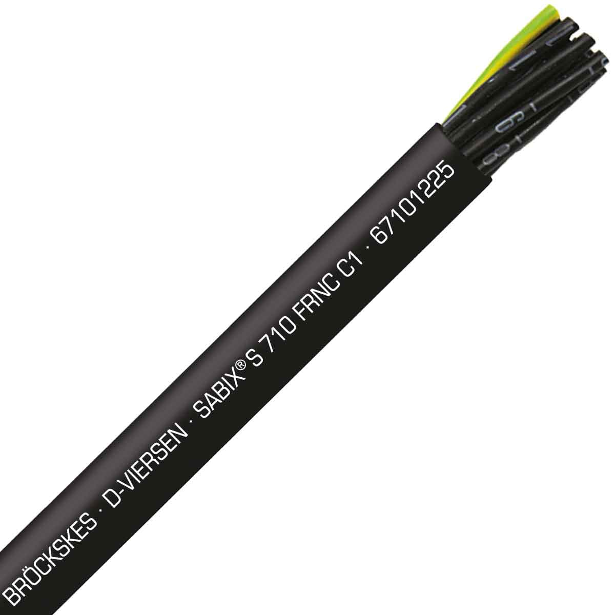 SAB 67101225 SABIX S 710 FRNC C1 - 14 AWG/12c, halogen-free flame retardant continuous flex control cable, CE, RoHS SAB 67101225 SABIX S 710 FRNC C1 - 14 AWG/12c, halogen-free flame retardant continuous flex control cable, CE, RoHS