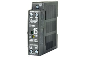 Idec PS5R-VB12 Power Supply 15W 12VDC DIN, 12V Output 15W 1.3A, Universal Inputs: 85-264VAC or 100-370VDC, 5 year warranty Idec PS5R-VB12 Power Supply 15W 12VDC DIN, 12V Output 15W 1.3A, Universal Inputs: 85-264VAC or 100-370VDC, 5 year warranty