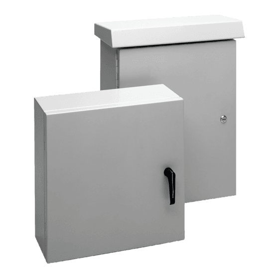 Hoffman ECL606020CH ComLine, Type 4X, 600x600x200mm, Gray, Aluminum, Continuous Hinge Hoffman ECL606020CH ComLine, Type 4X, 600x600x200mm, Gray, Aluminum, Continuous Hinge