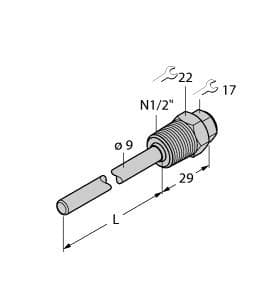 Turck THW-6-N1/2-A4-L050 THW-6-N1/2-A4-L050 Turck - THW-6-N1/2-A4-L050 Accessories, Thermowell, For Temperature Sensors Turck THW-6-N1/2-A4-L050 THW-6-N1/2-A4-L050 Turck - THW-6-N1/2-A4-L050 Accessories, Thermowell, For Temperature Sensors