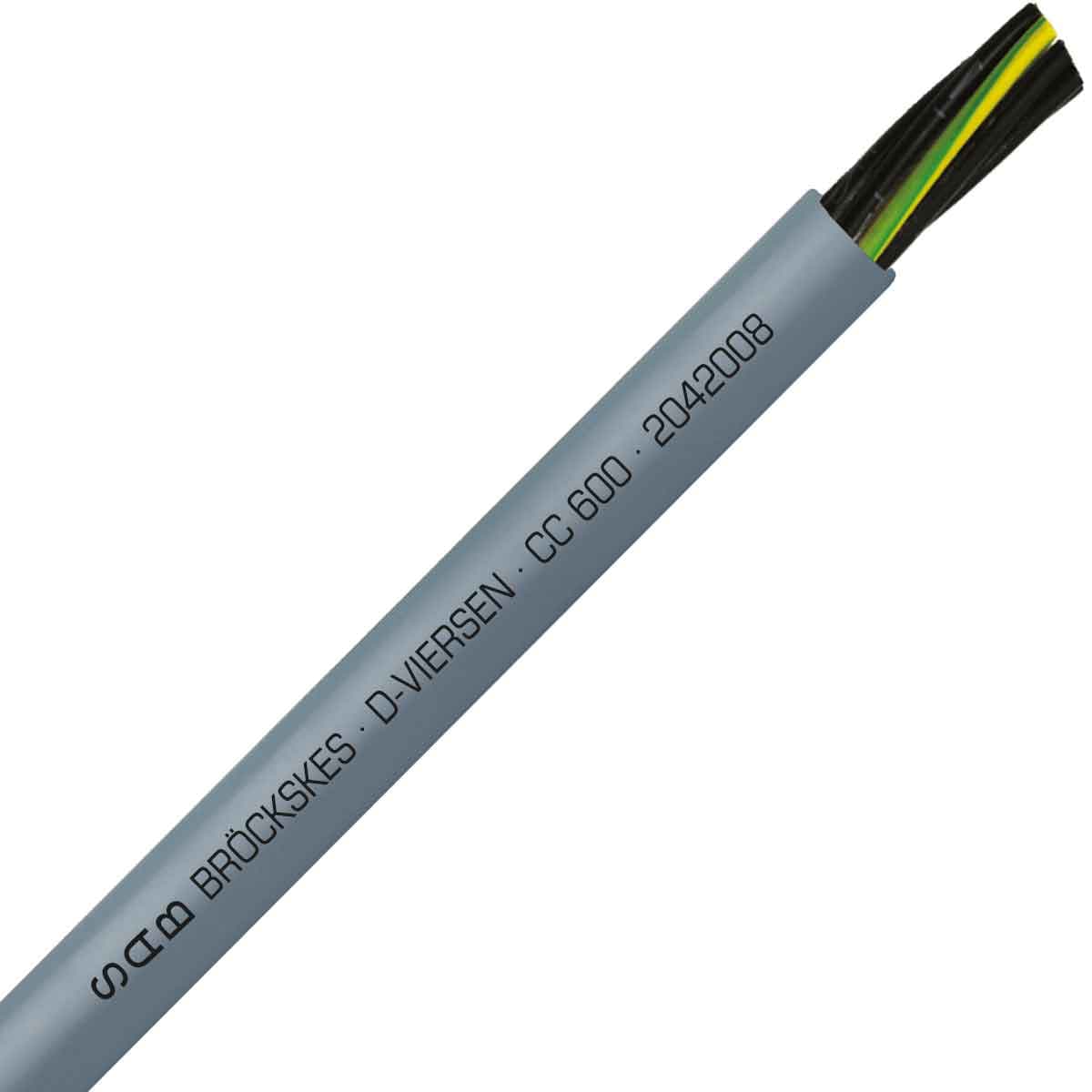 SAB 2042008 CC 600 - 20 AWG/8c, oil resistant PVC flexible control cable, 600V, UL, CSA, VDE, CE, RoHS SAB 2042008 CC 600 - 20 AWG/8c, oil resistant PVC flexible control cable, 600V, UL, CSA, VDE, CE, RoHS