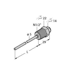 Turck THW-3-N1/2-A4-L050 THW-3-N1/2-A4-L050 Turck - THW-3-N1/2-A4-L050 Accessories, Thermowell, For Temperature Sensors Turck THW-3-N1/2-A4-L050 THW-3-N1/2-A4-L050 Turck - THW-3-N1/2-A4-L050 Accessories, Thermowell, For Temperature Sensors