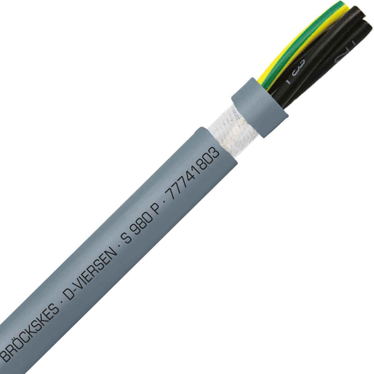 SAB 77741803 S 980 P - 18 AWG/3c, high speed continuous flex heavy duty halogen-free PUR control cable, UL, CSA, CE, RoHS SAB 77741803 S 980 P - 18 AWG/3c, high speed continuous flex heavy duty halogen-free PUR control cable, UL, CSA, CE, RoHS