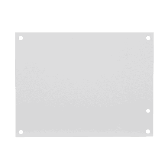 Hoffman A10N10P Panel for Small Enclosure, Type 1 and 3R , fits 10x10, White, Steel Hoffman A10N10P Panel for Small Enclosure, Type 1 and 3R , fits 10x10, White, Steel
