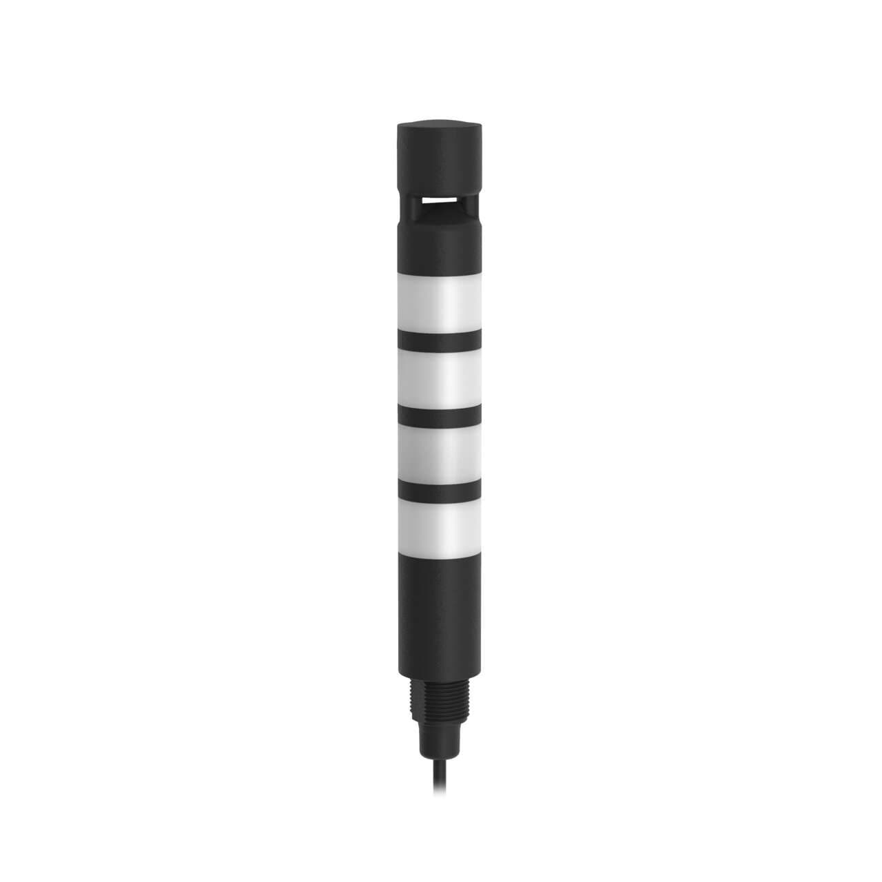 Banner TL30BGYRBXAXC1 TL30 Basic Tower Light; Black Housing: 4-Color Audible Indicator; Voltage: 12-30 V dc; Environ. Rating: IP65; Input: Bimodal; Colors: Green Yellow Red Blue; 1.2 m (4 ft) Integral Cable Banner TL30BGYRBXAXC1 TL30 Basic Tower Light; Black Housing: 4-Color Audible Indicator; Voltage: 12-30 V dc; Environ. Rating: IP65; Input: Bimodal; Colors: Green Yellow Red Blue; 1.2 m (4 ft) Integral Cable