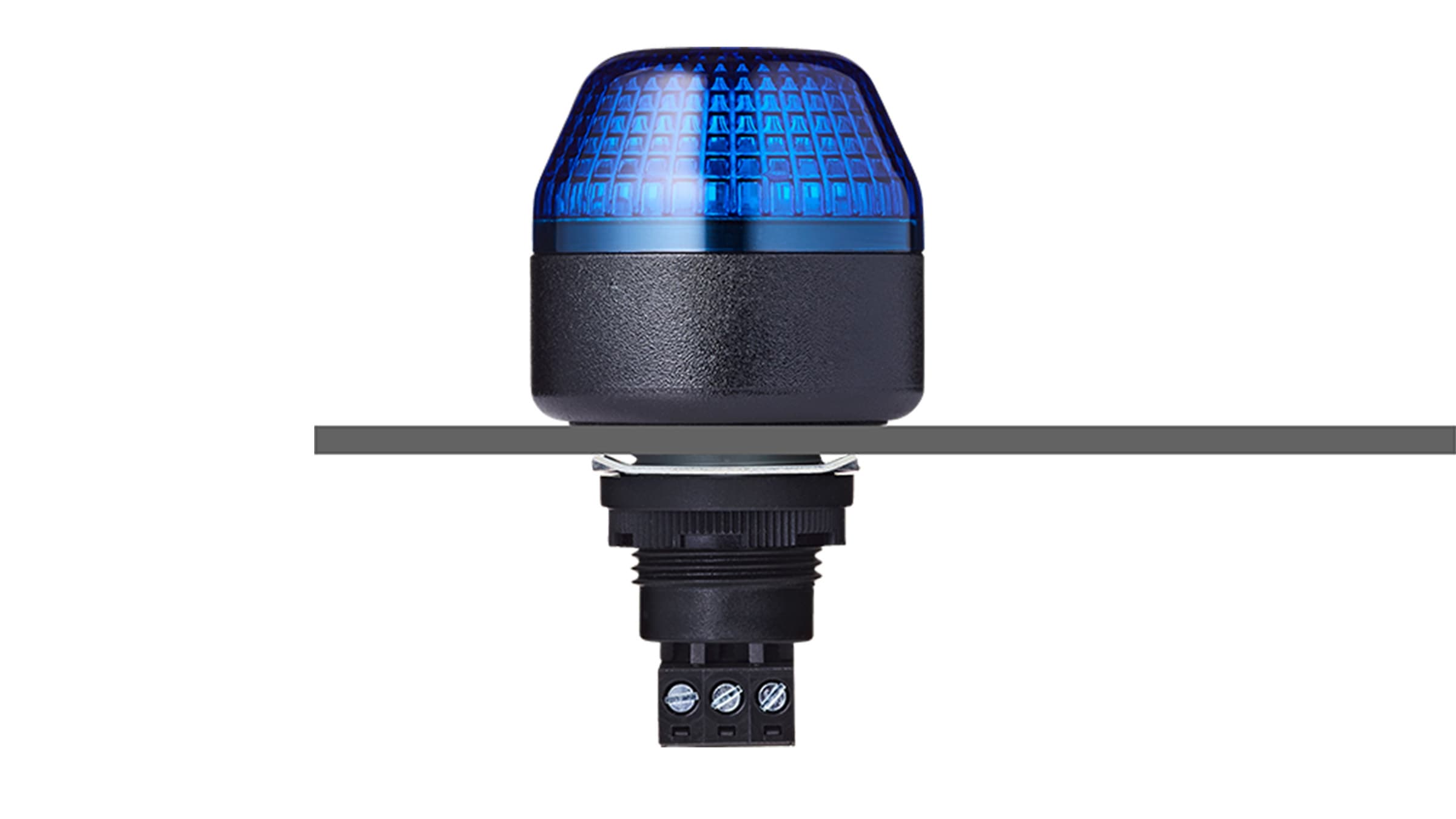 Sprecher + Schuh 801505404 Sprecher + Schuh 801505404 - IBM M22 panel mount LED steady/flashing beacon 12 V AC/DC blue, black Sprecher + Schuh 801505404 Sprecher + Schuh 801505404 - IBM M22 panel mount LED steady/flashing beacon 12 V AC/DC blue, black