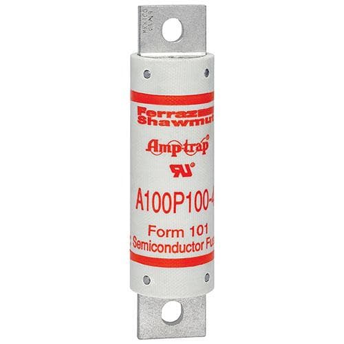 Mersen A100P100-4 A100P100-4 Mersen - High Speed Fuse Amp-Trap® A100P 1000VAC 750VDC 100A Bolted Blade Mersen A100P100-4 A100P100-4 Mersen - High Speed Fuse Amp-Trap® A100P 1000VAC 750VDC 100A Bolted Blade