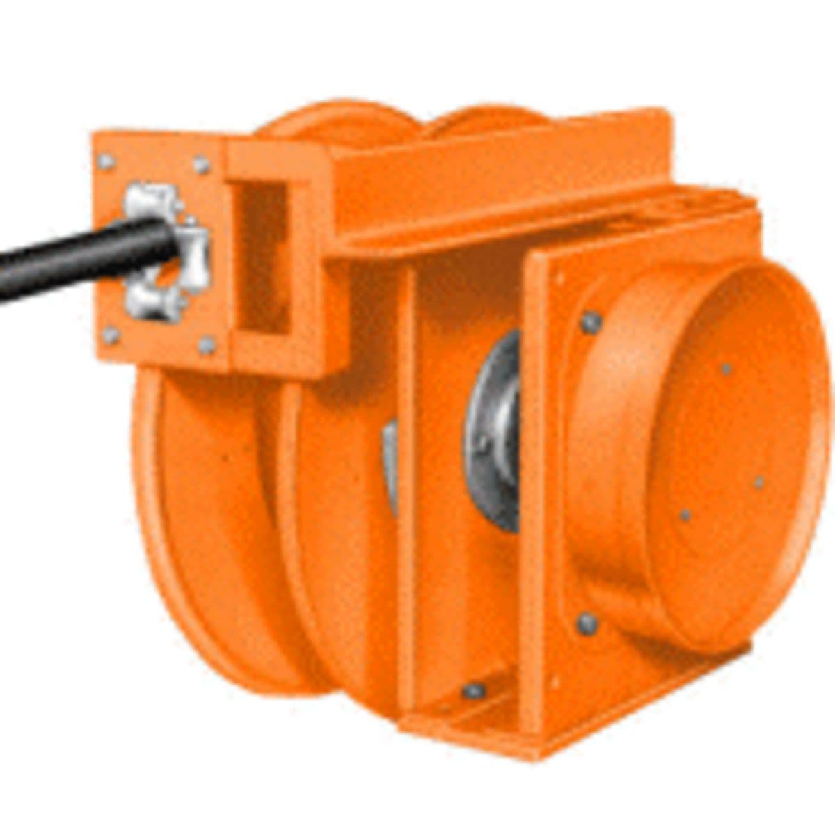 Hubbell J62A-12-104524-19 The Series J Hose Reel is typically applied to the most demanding industrial application. May be used for air or liquid. Easily handles hose up to 2" (51mm) O.D. Normally machine mounted, it may also be used in hand pull applications. Constructed of heavy Hubbell J62A-12-104524-19 The Series J Hose Reel is typically applied to the most demanding industrial application. May be used for air or liquid. Easily handles hose up to 2" (51mm) O.D. Normally machine mounted, it may also be used in hand pull applications. Constructed of heavy