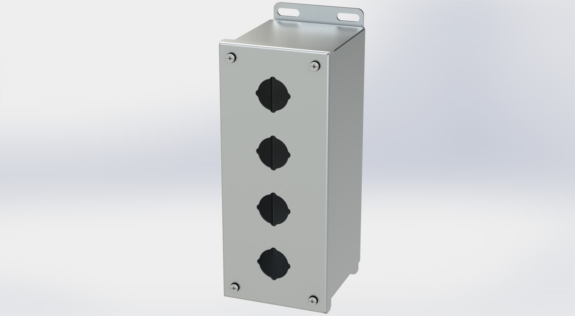 Saginaw Control SCE-4PBXSS S.S. PBX Enclosure, Height:10.00", Width:4.00", Depth:4.75", #4 brushed finish on all exterior surfaces. Saginaw Control SCE-4PBXSS S.S. PBX Enclosure, Height:10.00", Width:4.00", Depth:4.75", #4 brushed finish on all exterior surfaces.
