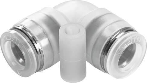 Festo 133105 push-in L-connector NPQP-L-Q4-E-FD-P10 Size: Standard, Nominal size: 2,3 mm, Container size: 10, Design structure: Push/pull principle, Temperature dependent operating pressure: -0,95 - 10 bar Festo 133105 push-in L-connector NPQP-L-Q4-E-FD-P10 Size: Standard, Nominal size: 2,3 mm, Container size: 10, Design structure: Push/pull principle, Temperature dependent operating pressure: -0,95 - 10 bar