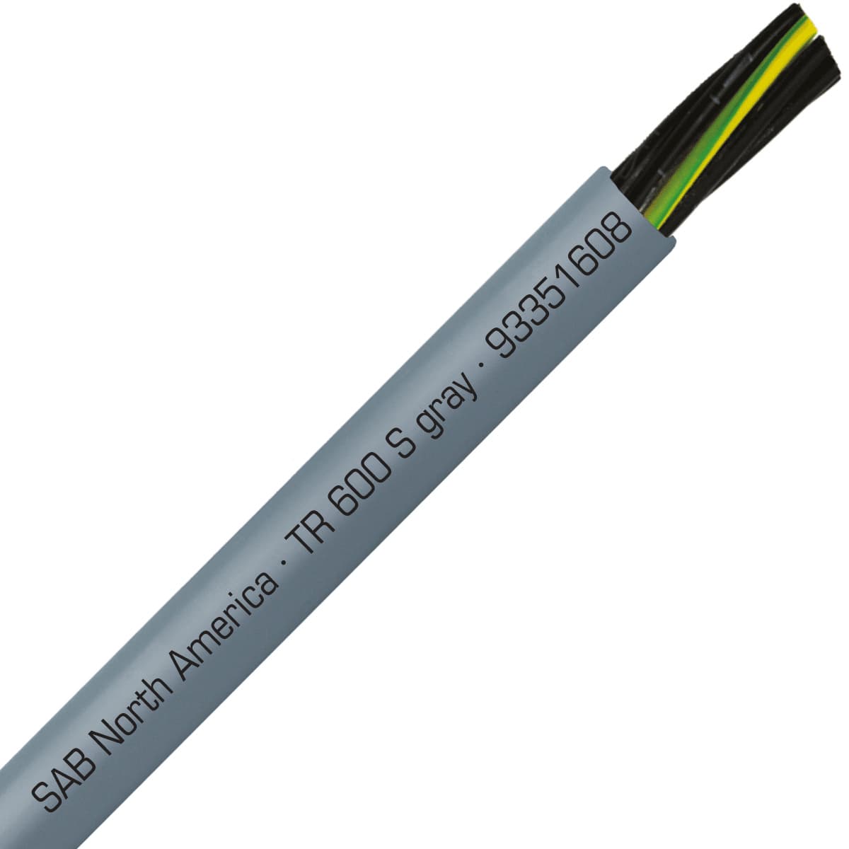 SAB 93351608 TR 600 S gray - 16 AWG/8c, oil resistant flexible exposed run tray cable, UL, CSA, WTTC, NFPA 79, CE, RoHS SAB 93351608 TR 600 S gray - 16 AWG/8c, oil resistant flexible exposed run tray cable, UL, CSA, WTTC, NFPA 79, CE, RoHS