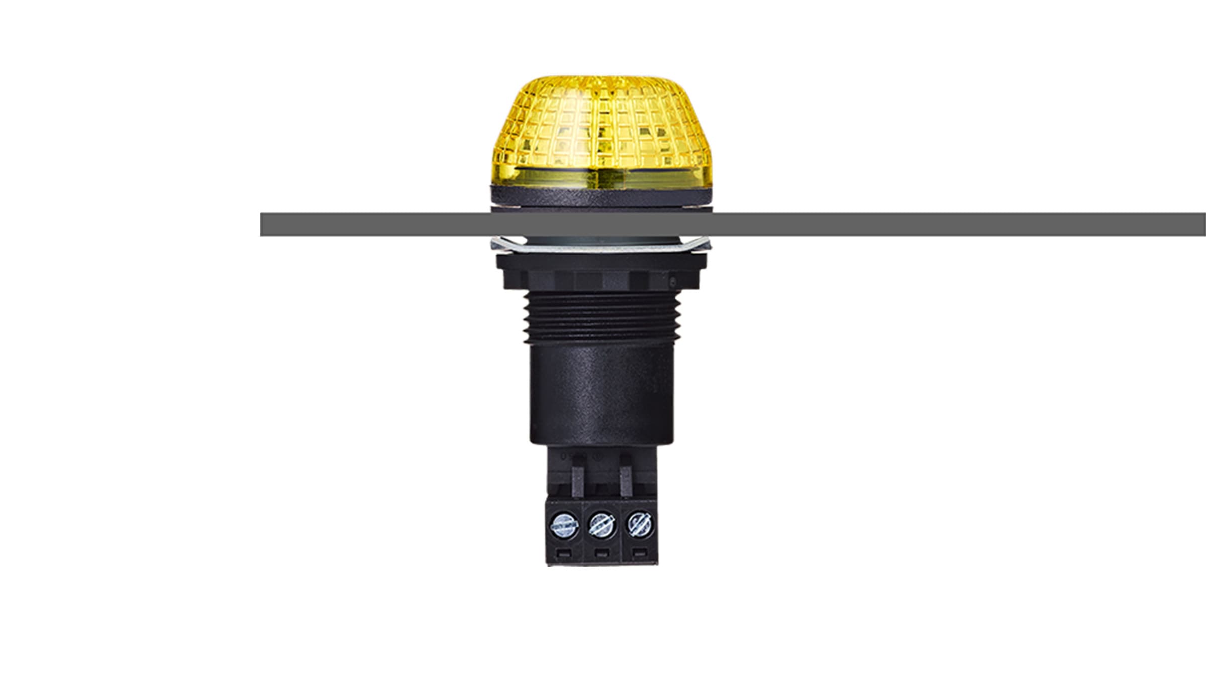 Sprecher + Schuh 800507404 Sprecher + Schuh 800507404 - IBS M22 panel mount LED steady/flashing beacon 12 V AC/DC yellow, black Sprecher + Schuh 800507404 Sprecher + Schuh 800507404 - IBS M22 panel mount LED steady/flashing beacon 12 V AC/DC yellow, black