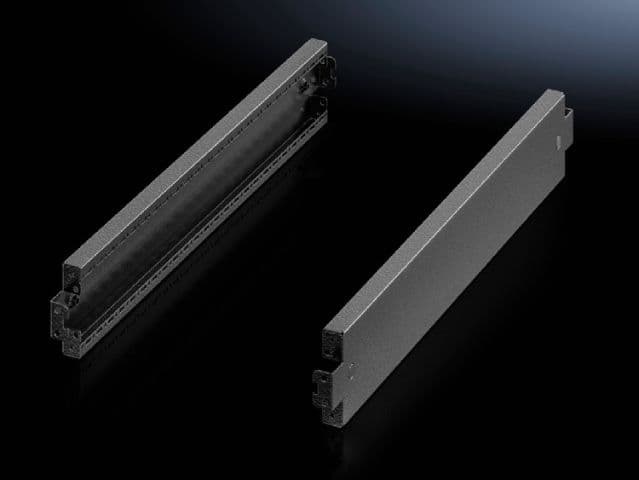 Rittal 8640037 VX Base/plinth trim panels, sides, new model, front and rear, H = 100 mm, for W: 1050 mm Rittal 8640037 VX Base/plinth trim panels, sides, new model, front and rear, H = 100 mm, for W: 1050 mm