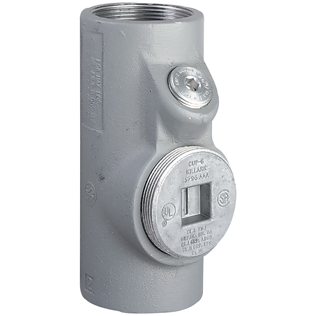 Hubbell ENY-3 1" ENY Seal Fitting Aluminum,  Female/Female  ; Copper-free aluminum (less than 4/10 of 1%). Electrostatically applied powder coating. Hubbell ENY-3 1" ENY Seal Fitting Aluminum,  Female/Female  ; Copper-free aluminum (less than 4/10 of 1%). Electrostatically applied powder coating.