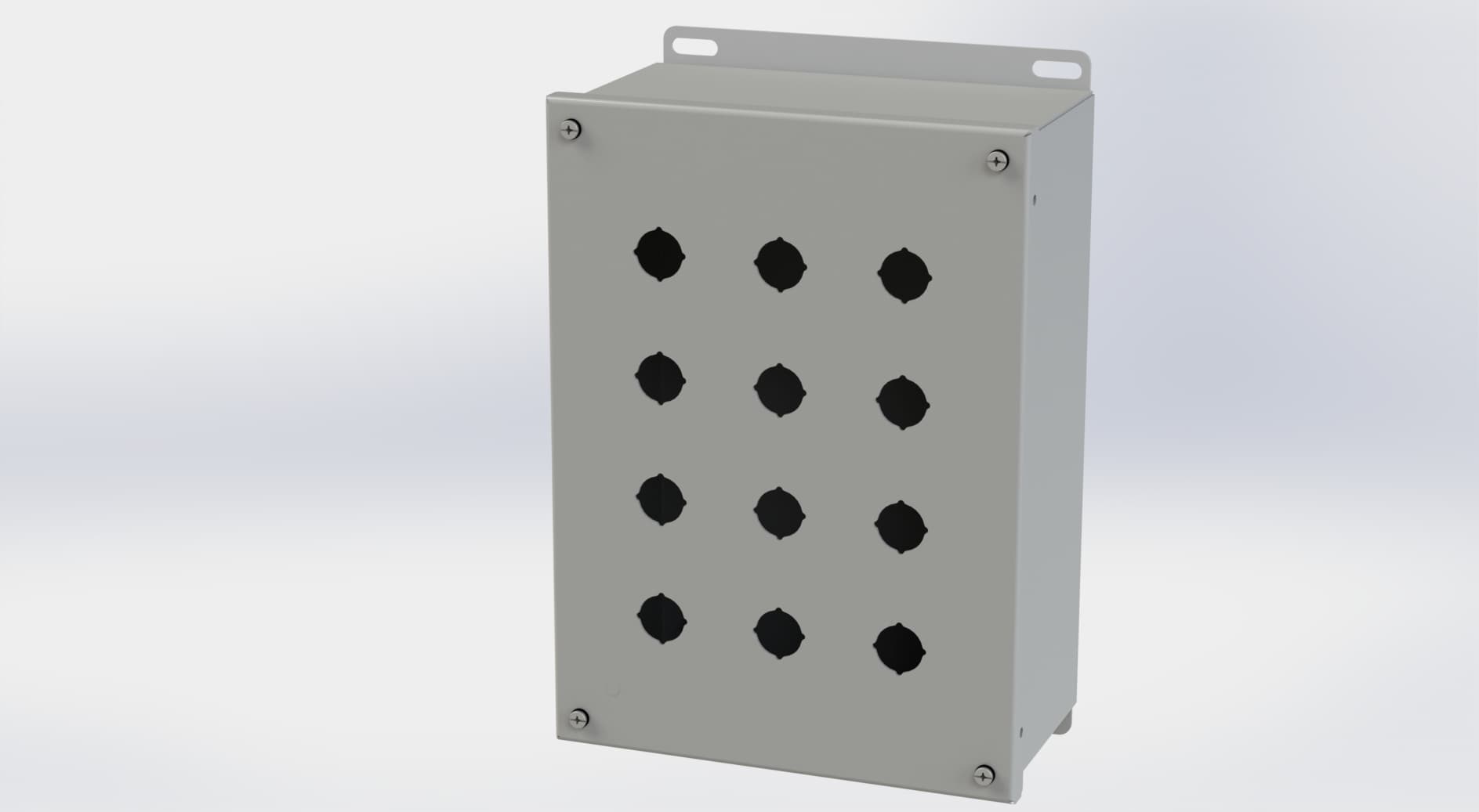 Saginaw Control SCE-12PBXI PBXI Enclosure, Height:11.75", Width:8.50", Depth:4.75", ANSI-61 gray powder coating inside and out. Saginaw Control SCE-12PBXI PBXI Enclosure, Height:11.75", Width:8.50", Depth:4.75", ANSI-61 gray powder coating inside and out.