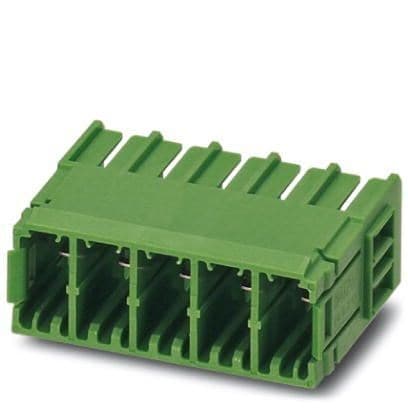 Phoenix Contact 1720505 PCB headers, nominal cross section: 6 mm², color: green, nominal current: 41 A, rated voltage (III/2): 630 V, contact surface: Tin, type of contact: Male connector, number of potentials: 6, number of rows: 1, number of positions: 6, number of connections Phoenix Contact 1720505 PCB headers, nominal cross section: 6 mm², color: green, nominal current: 41 A, rated voltage (III/2): 630 V, contact surface: Tin, type of contact: Male connector, number of potentials: 6, number of rows: 1, number of positions: 6, number of connections