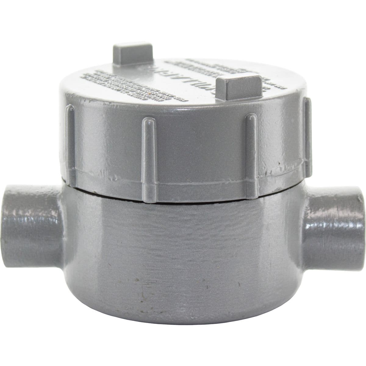 Hubbell GECCT-2 3/4" GEC Outlet Body C-Type, Aluminum  ; Water shedding cover – suitable for wet locations when mounted in upright position. ; External cover threads on body protecting conductors from damage during pulling. ; No pinching of conductors during cover instal Hubbell GECCT-2 3/4" GEC Outlet Body C-Type, Aluminum  ; Water shedding cover – suitable for wet locations when mounted in upright position. ; External cover threads on body protecting conductors from damage during pulling. ; No pinching of conductors during cover instal