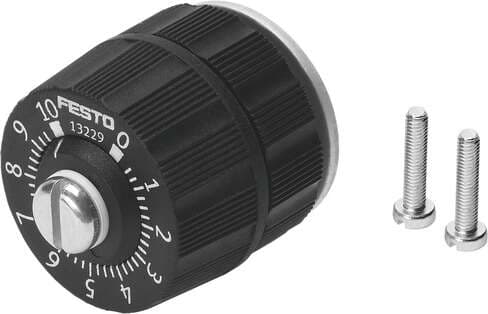 Festo 13230 Precision flow control valve GRPO-160-PK-4 is used for precise adjustment of flow rate. Valve function: Throttle function, Pneumatic connection, port 1: PK-4, Pneumatic connection, port 2: PK-4, Type of actuation: manual, Adjusting element: Rotary knob Festo 13230 Precision flow control valve GRPO-160-PK-4 is used for precise adjustment of flow rate. Valve function: Throttle function, Pneumatic connection, port 1: PK-4, Pneumatic connection, port 2: PK-4, Type of actuation: manual, Adjusting element: Rotary knob
