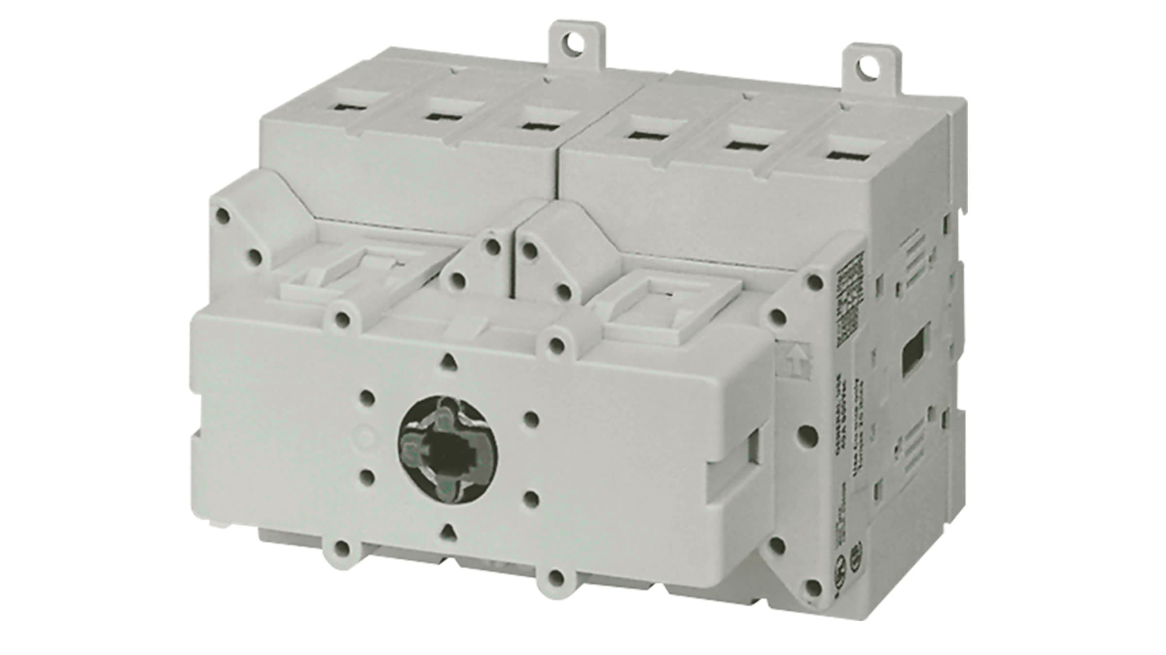 Sprecher + Schuh LE7-63-3753 Sprecher + Schuh LE7-63-3753 - LE7 UL508 Disconnect Switch, Front Mount, 63A, 3-Pole Changeover Center OFF, Open Type Sprecher + Schuh LE7-63-3753 Sprecher + Schuh LE7-63-3753 - LE7 UL508 Disconnect Switch, Front Mount, 63A, 3-Pole Changeover Center OFF, Open Type