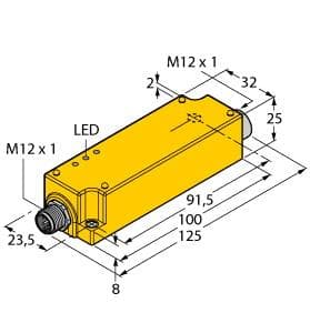 IMC-AO-11EX-I/L Part Image. Manufactured by Turck.