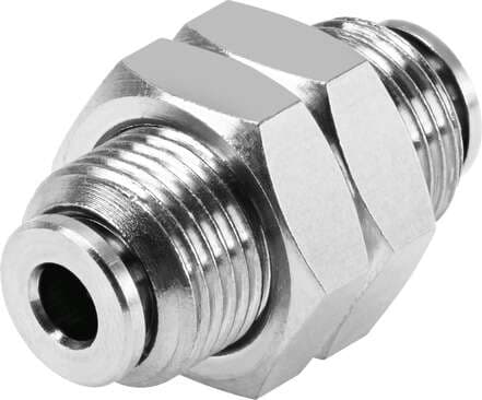 Festo 578300 push-in bulkhead connector NPQH-H-Q6-E-P10 Size: Standard, Nominal size: 5 mm, Assembly position: Any, Container size: 10, Design structure: Push/pull principle Festo 578300 push-in bulkhead connector NPQH-H-Q6-E-P10 Size: Standard, Nominal size: 5 mm, Assembly position: Any, Container size: 10, Design structure: Push/pull principle