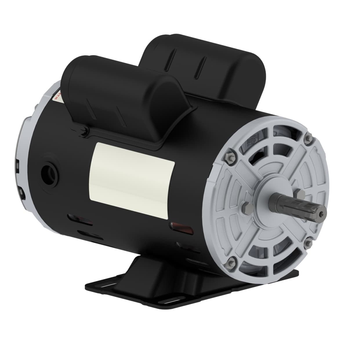 WEG .5018OT1BW56-S Rolled Steel 0.5 HP 4P W56 1Ph 115/208-230 V 60 Hz IC01 - ODP - Foot-mounted WEG .5018OT1BW56-S Rolled Steel 0.5 HP 4P W56 1Ph 115/208-230 V 60 Hz IC01 - ODP - Foot-mounted