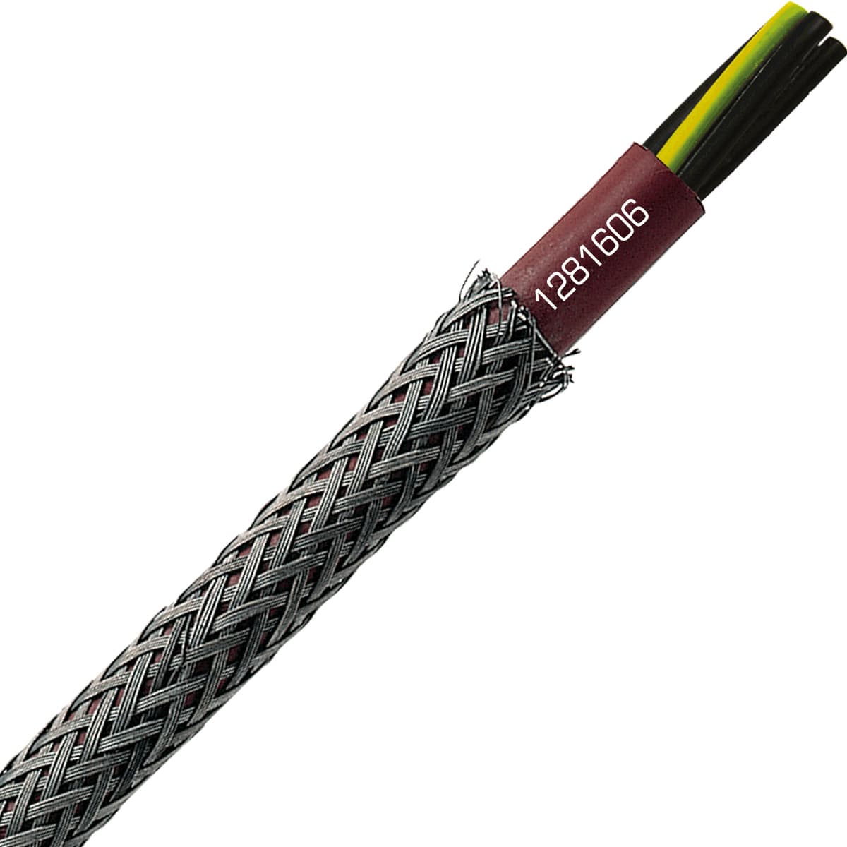 SAB 1281606 SC 600 HDTRS - 16 AWG/6c, high temperature steel wire shield silicone cable, UL CSA, CE, RoHS SAB 1281606 SC 600 HDTRS - 16 AWG/6c, high temperature steel wire shield silicone cable, UL CSA, CE, RoHS