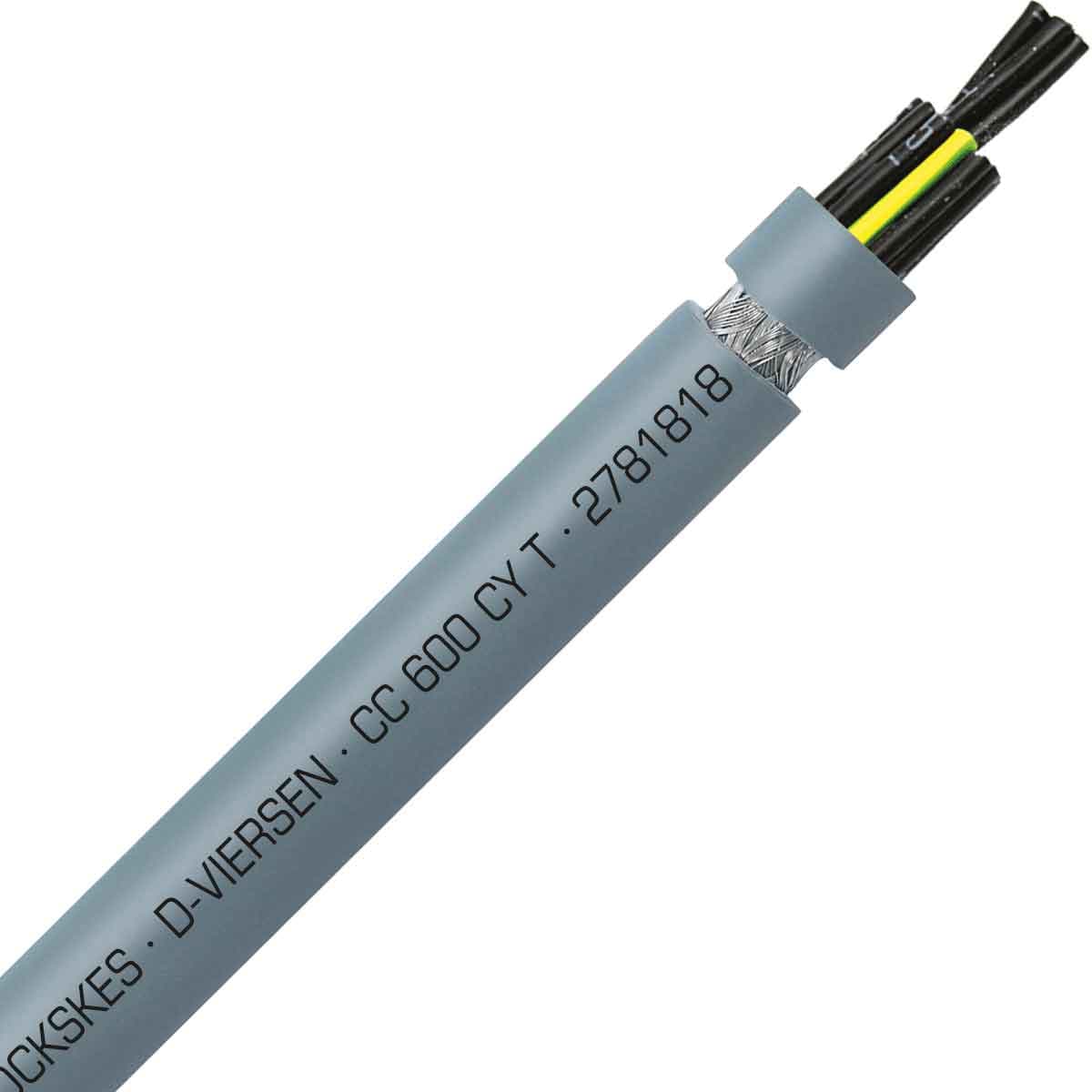 SAB 2781818 CC 600 CY T - 18 AWG/18c, shielded PVC flexible control cable, UL, CSA, CE, RoHS SAB 2781818 CC 600 CY T - 18 AWG/18c, shielded PVC flexible control cable, UL, CSA, CE, RoHS