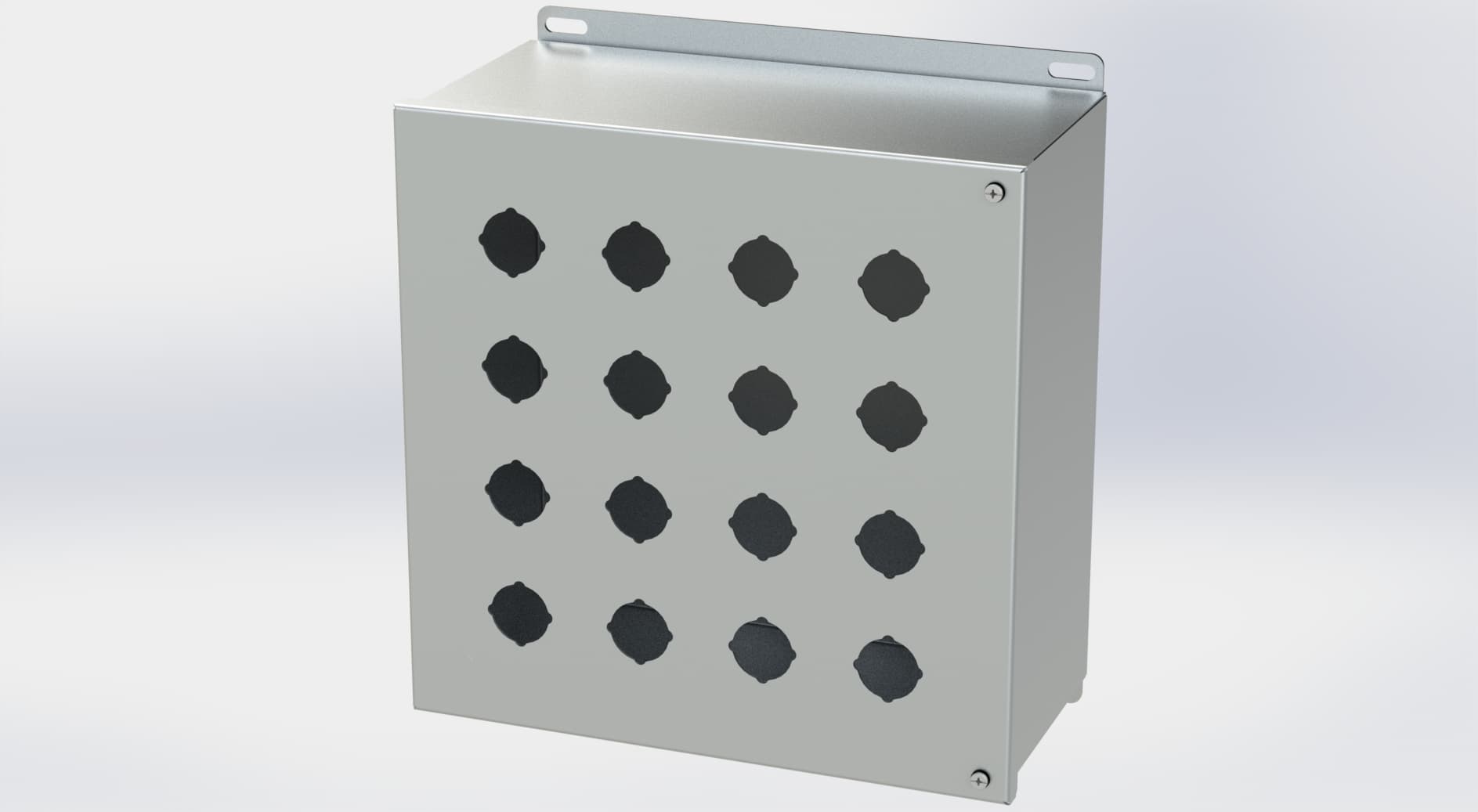 Saginaw Control SCE-16PBHSS6 S.S. PB Enclosure, Height:12.13", Width:12.00", Depth:6.00", #4 brushed finish on all exterior surfaces. Optional sub-panels are powder coated white. Saginaw Control SCE-16PBHSS6 S.S. PB Enclosure, Height:12.13", Width:12.00", Depth:6.00", #4 brushed finish on all exterior surfaces. Optional sub-panels are powder coated white.