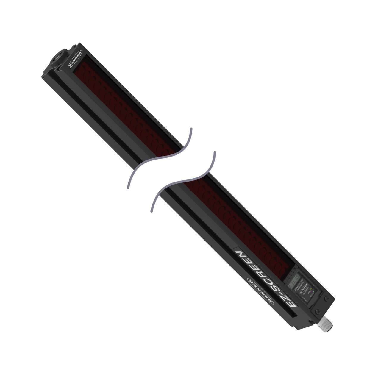 Banner SLSCR30-1500Q8 EZ-SCREEN Cascade Receiver; Resolution: 30 mm; Range: 18 m (60 ft); Defined Area: 1500 mm (59.1 in); Housing Length: 1569 mm (61.8 in); Connection: 8-pin M12 Connector Banner SLSCR30-1500Q8 EZ-SCREEN Cascade Receiver; Resolution: 30 mm; Range: 18 m (60 ft); Defined Area: 1500 mm (59.1 in); Housing Length: 1569 mm (61.8 in); Connection: 8-pin M12 Connector