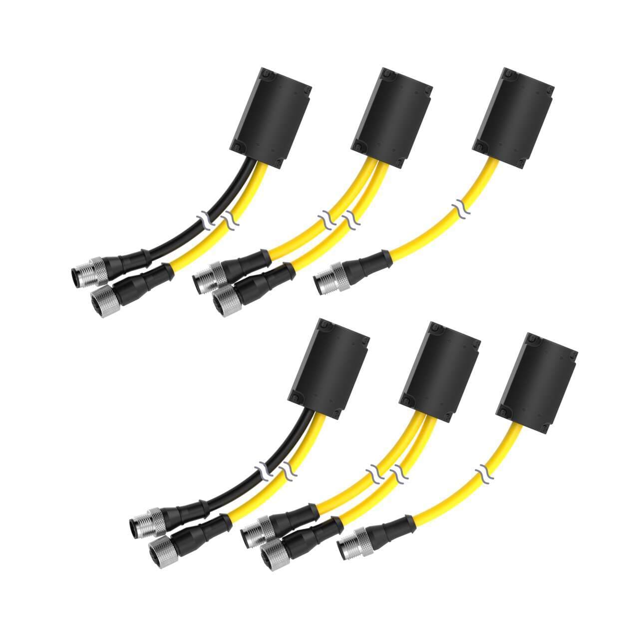 Banner S4BA-CASCADE-3 Banner S4BA-CASCADE-3 - S4B Cascade Light Curtain, Accessory; Cable Kit: 3 Pairs; Includes: 2-Host Cordsets, 5-pin to Safety Side, 2-Guest Cordsets, and 2-Terminal Cordsets Banner S4BA-CASCADE-3 Banner S4BA-CASCADE-3 - S4B Cascade Light Curtain, Accessory; Cable Kit: 3 Pairs; Includes: 2-Host Cordsets, 5-pin to Safety Side, 2-Guest Cordsets, and 2-Terminal Cordsets