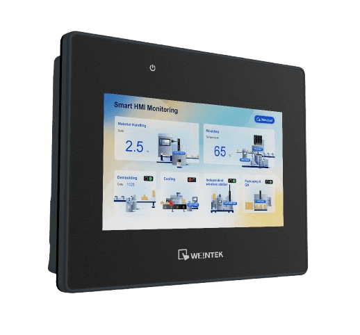 Weintek CMT2058XH cMT2058XH Weintek - Human Machine Interface (HMI) with 4.3" Display, 800 x 480 Resolution, cMTX Series - Standard HMI with 1.5GHz Quad-Core
1GB / 4GB CPU - RAM/Flash Weintek CMT2058XH cMT2058XH Weintek - Human Machine Interface (HMI) with 4.3" Display, 800 x 480 Resolution, cMTX Series - Standard HMI with 1.5GHz Quad-Core
1GB / 4GB CPU - RAM/Flash
