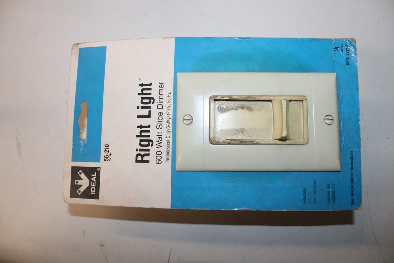 Ideal Industries 56-210 Ideal 56-210 Light and Dimmer Switches EA Ideal Industries 56-210 Ideal 56-210 Light and Dimmer Switches EA