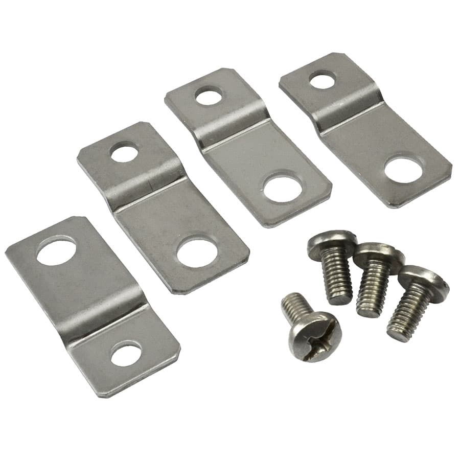 Allied Moulded Products AM4-NLFS Stainless steel mounting foot/bracket kit for use with Control Series enclosures 24"x20" through 30"x24" Allied Moulded Products AM4-NLFS Stainless steel mounting foot/bracket kit for use with Control Series enclosures 24"x20" through 30"x24"